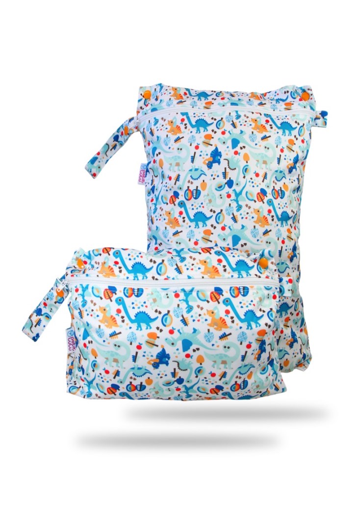 Prehistoric Times -Double-Size  Nappy Bag