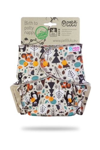 Forest Friends - One Size Nappy (Snaps)