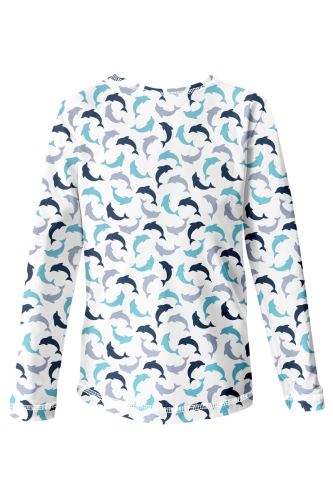 Kids long sleeve T-shirt, DOLPHINS