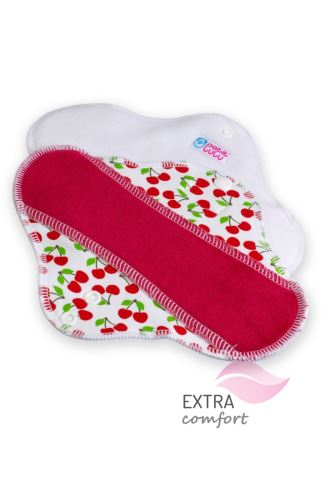 Sweet Cherries - Cloth pad ULTRA (SLIM) - Cloth pad ULTRA
