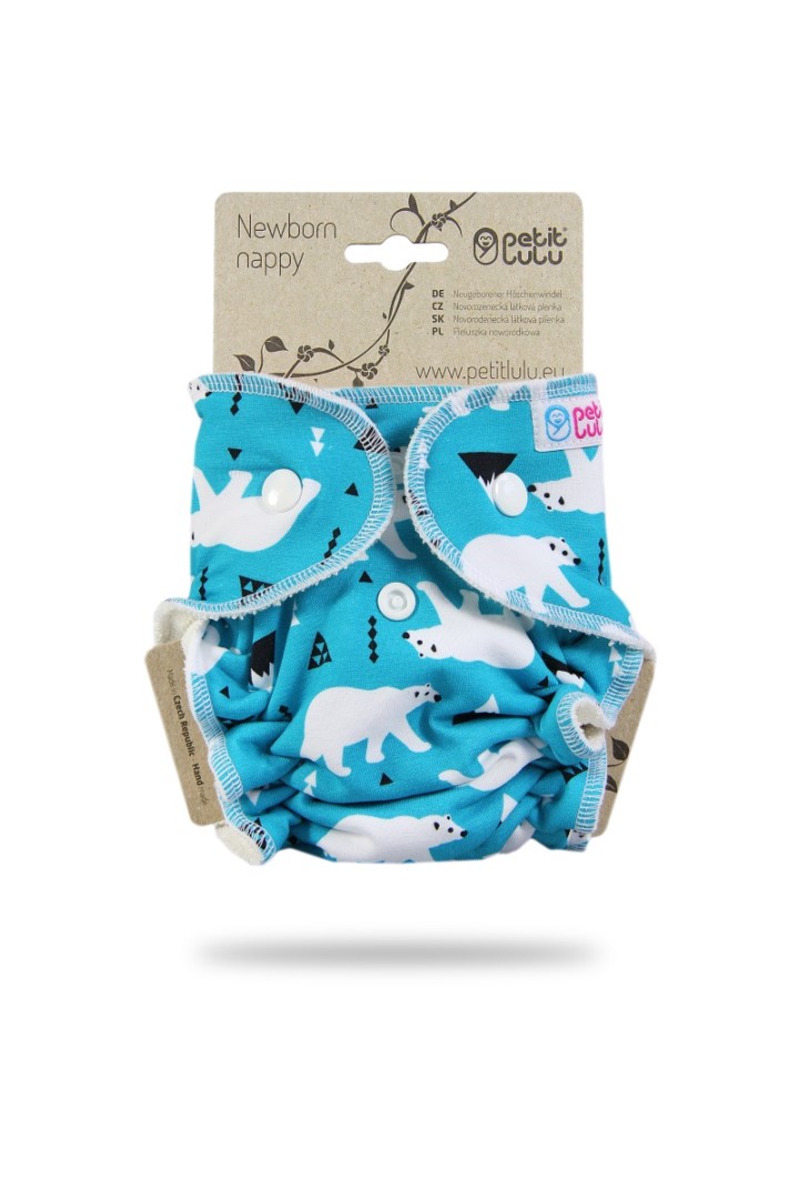 Polar Bears - Newborn Nappy