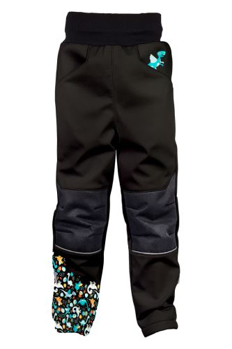 Kids Softshell Trousers (insulated), DINOS, Dark Brown