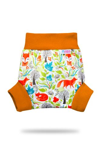 Foxes (orange hem) - Pull-Up Cover - X-Large - LIMITED EDITION