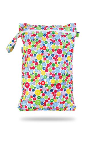 Sewing Buttons - Nasstasche für Windeln (Doppelte Größe)