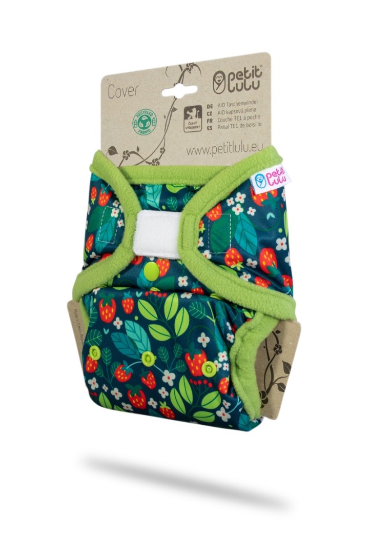 Wild Strawberries -OneSize Überhose - Klett
