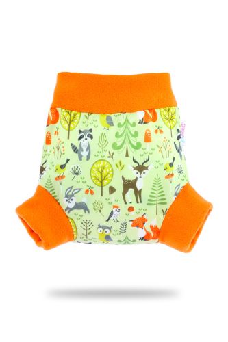 Second Quality Forest Animals - Pull-Up Cover - Small - wrinkled PUL