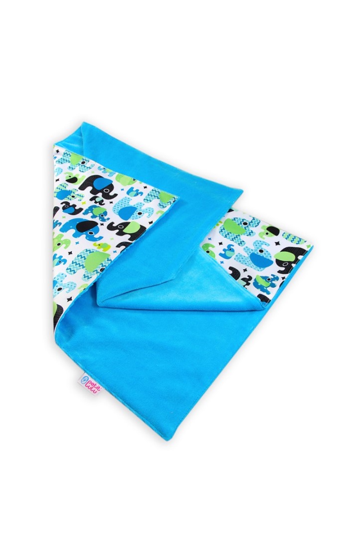 Baby Elephant (blue) - Wickelunterlage