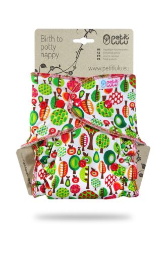 Fruit Trees - One Size Nappy (Snaps)
