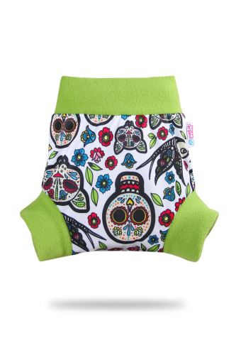 Mexican Skulls (on white) - Pull-Up Cover