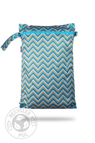 Knitted Chevron - Double-Size Nappy Bag