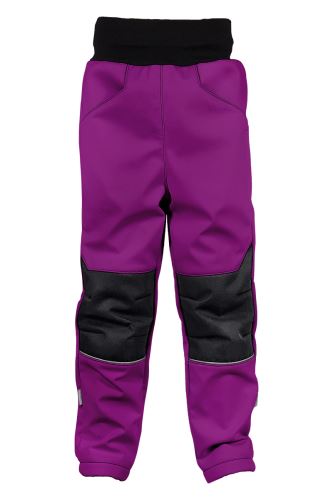 Kinder Softshellhose, FUCHSIA