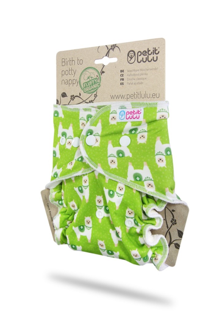 Alpacas - One Size Nappy (Snaps)