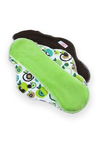 Second quality Apples (green) - Cloth pad ULTRA (CLASSIC) -  1 pc - sample