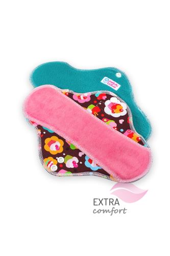 Cupcakes - Cloth pad STANDARD (SLIM)