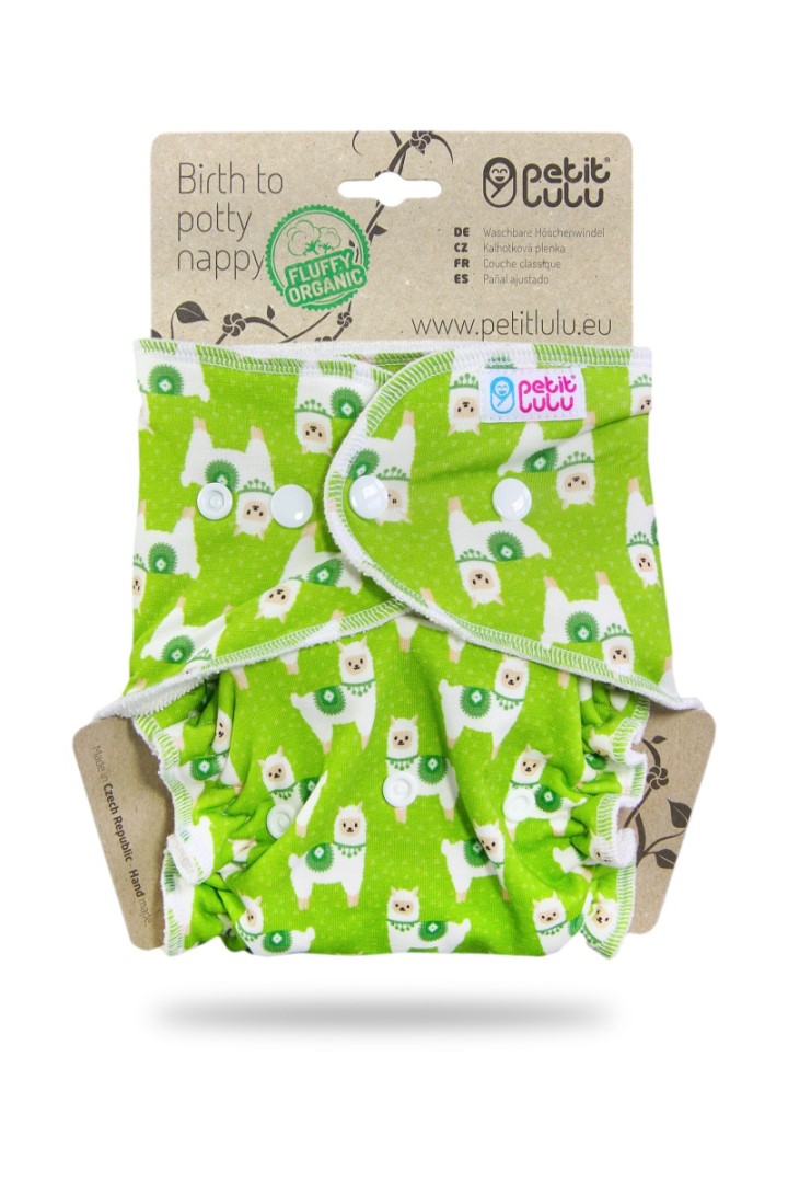 Alpacas - One Size Nappy (Snaps)