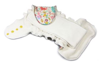Rainforest Night - One Size Nappy (Snaps) (2)