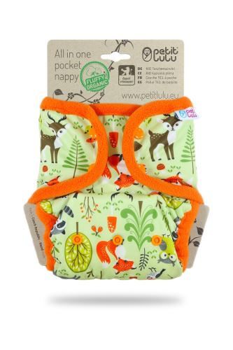 Forest Animals - All In One Pocketwindel - Druckies