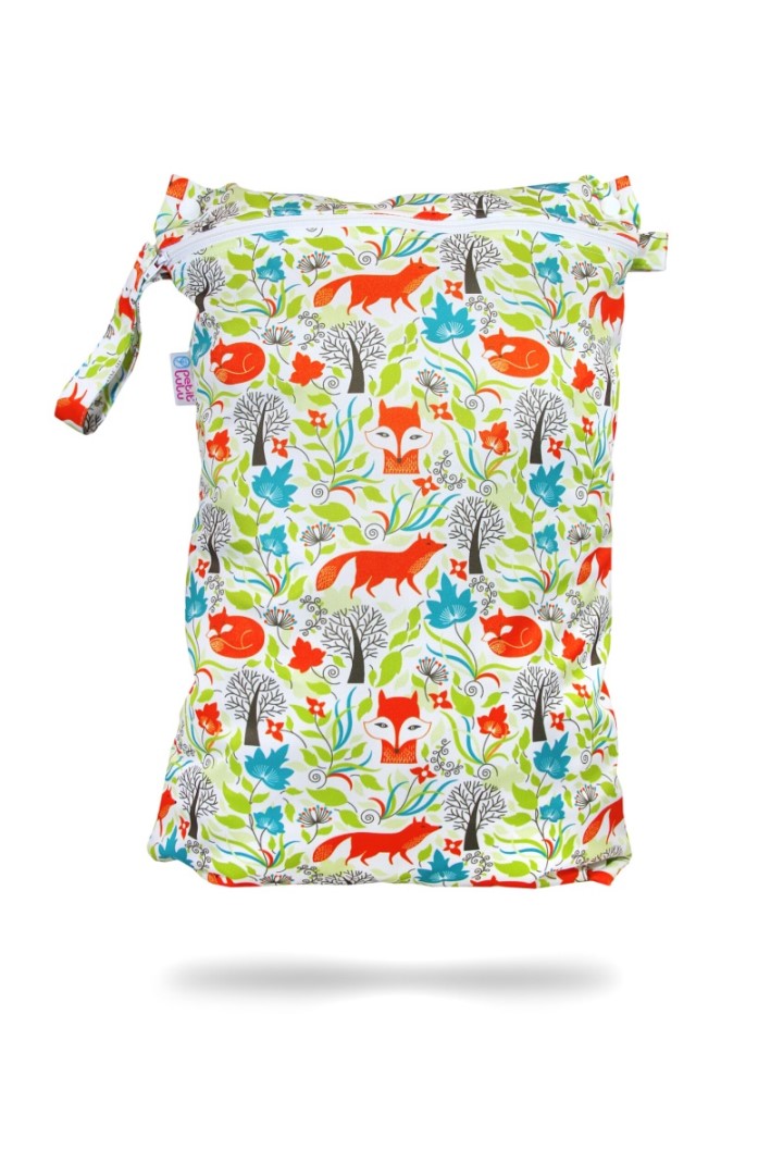 Foxes - Double-Size Nappy Bag