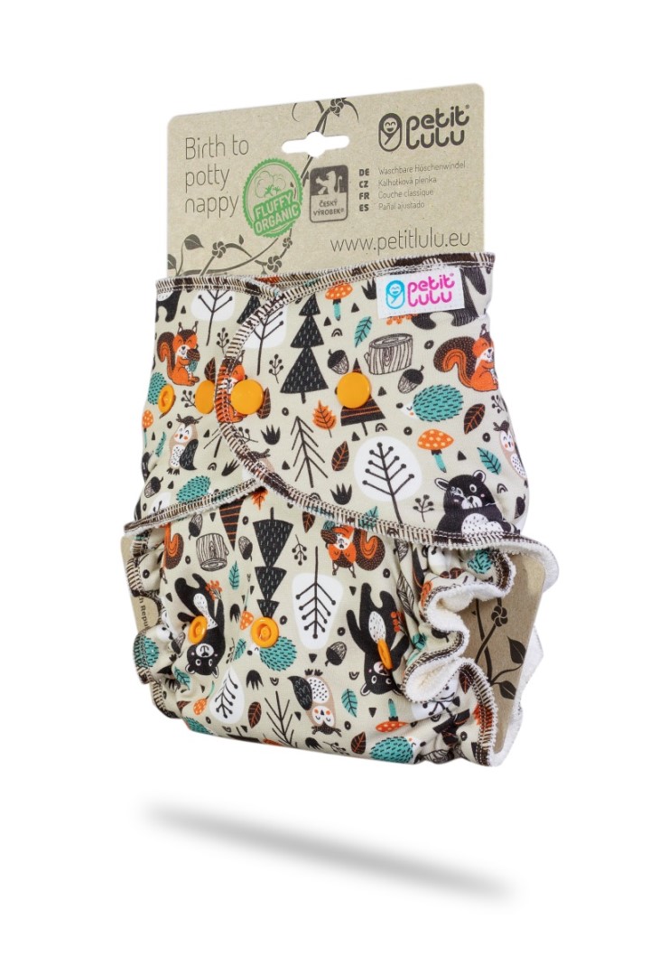 Forest Friends - One Size Nappy (Snaps)