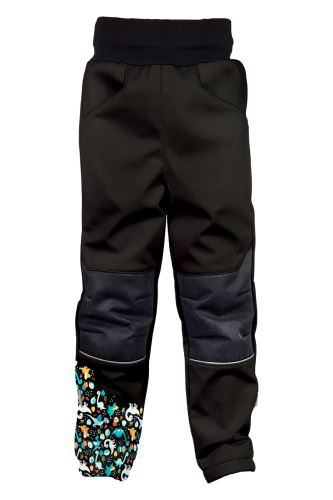 Kids Softshell Trousers (insulated), DINOS, Dark Brown