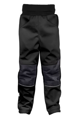 Kids Softshell Trousers, BLACK