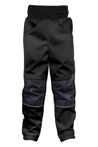 Kids Softshell Trousers (insulated), BLACK