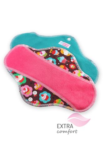 Cupcakes - Cloth pad ULTRA (SLIM)