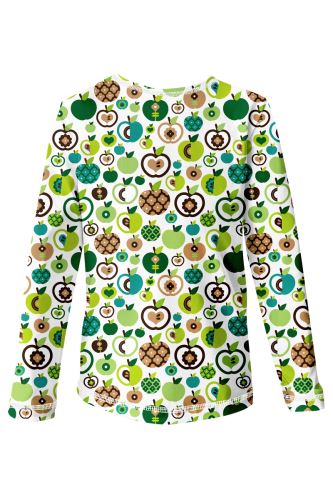 Kids long sleeve T-shirt, APPLES