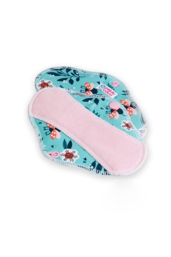 Second quality Ladybirds in the Meadow - Cloth pad SLIP (CLASSIC) 1 pc - soiled