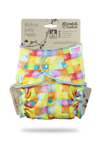 Colourful Cubes - One Size Höschenwindel Classic - Druckies