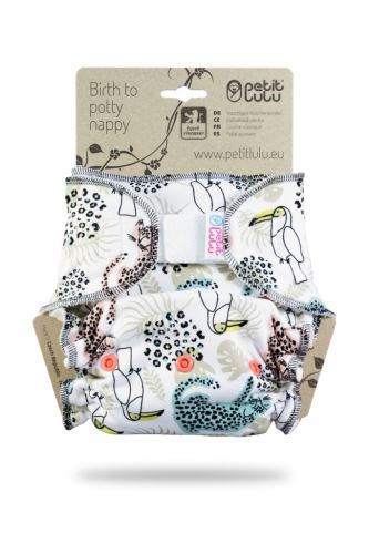 Second quality - Wilderness- One Size Nappy (Hook & Loop) - print fault