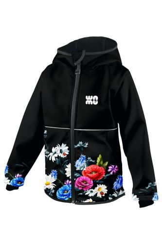 Kids Softshell Jacket, WILD FLOWERS