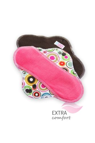 Circles - Cloth pad STANDARD (SLIM)