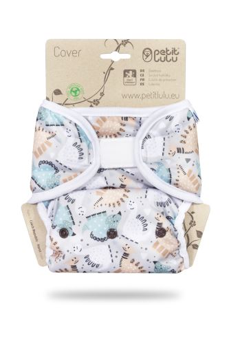 Dinos Friendship - Überhose mit Fleece Laschen - Klett