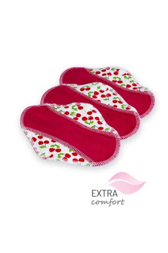Sweet Cherries - Cloth pad SLIP (SLIM)