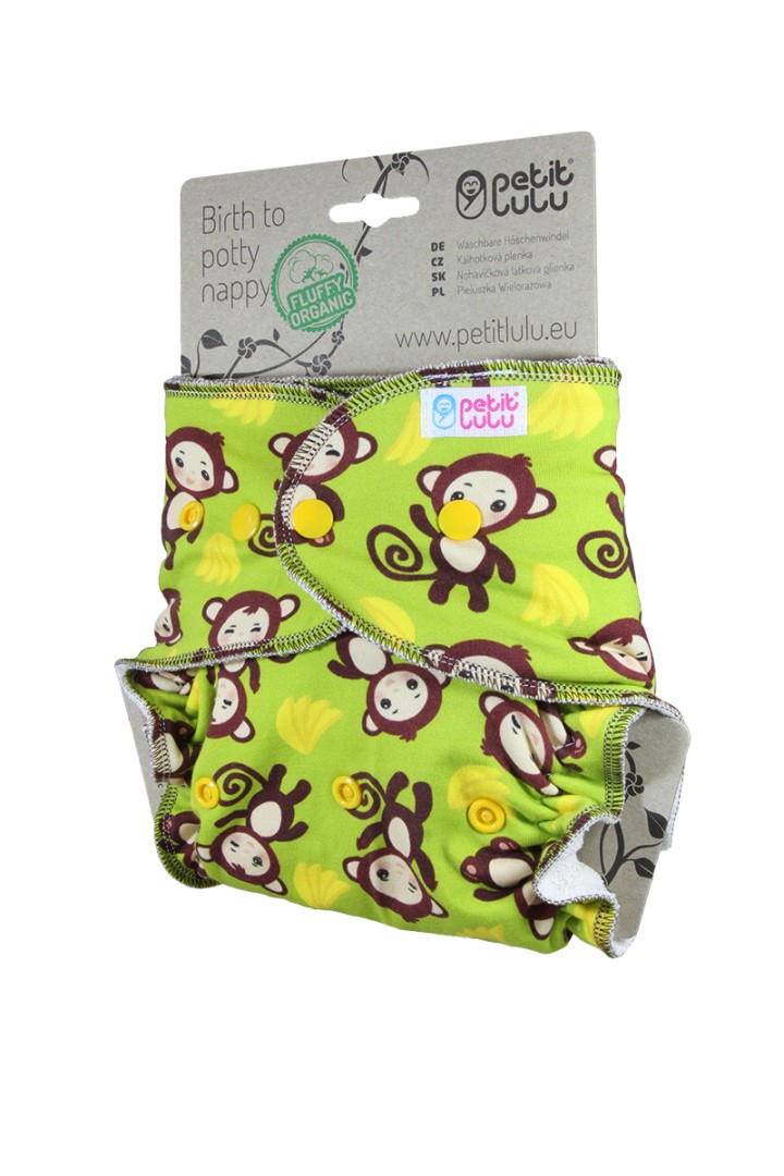 Monkey Business - One Size Nappy (Snaps)