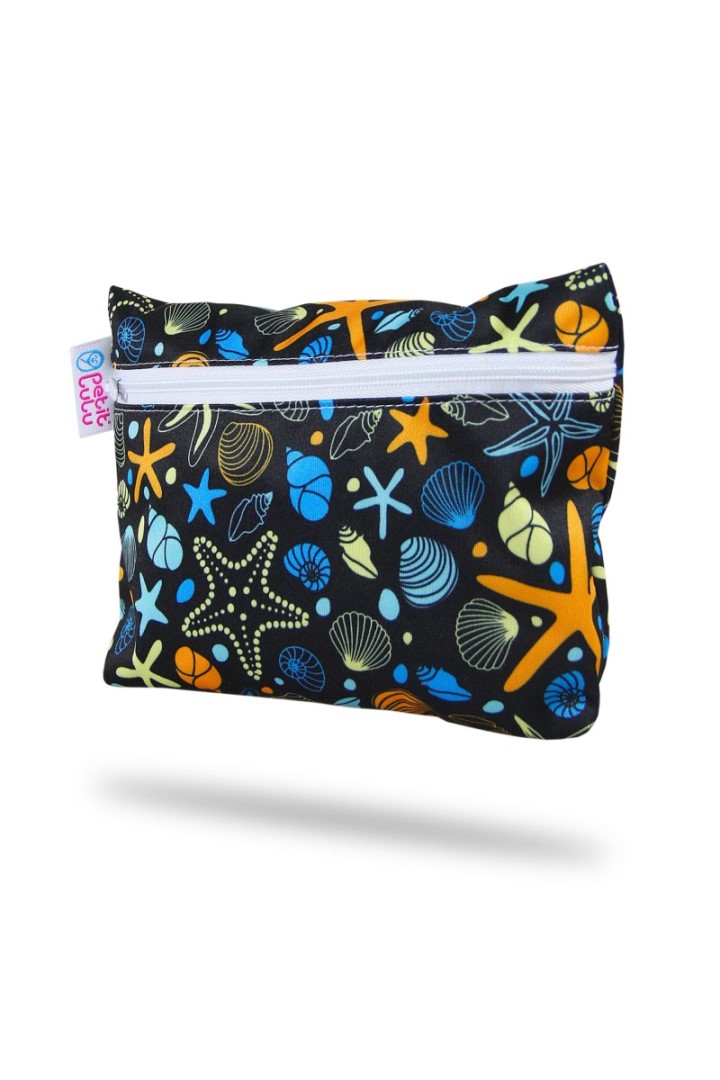 Kleines Täschchen 2 Stk.- Blau, Ocean Treasures