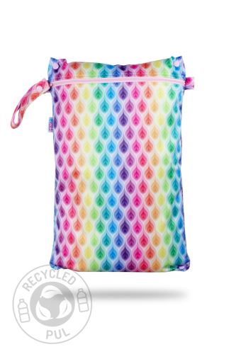 Rainbow Flames - Double-Size Nappy Bag