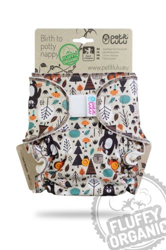 Second quality Forest Friends - Maxi Night Nappy (Hook & Loop) - small holes by the H&L
