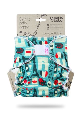Paris - Maxi Night Nappy (Hook & Loop)
