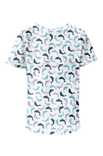 Kurzärmeliges Kinder T-Shirt, DOLPHINS