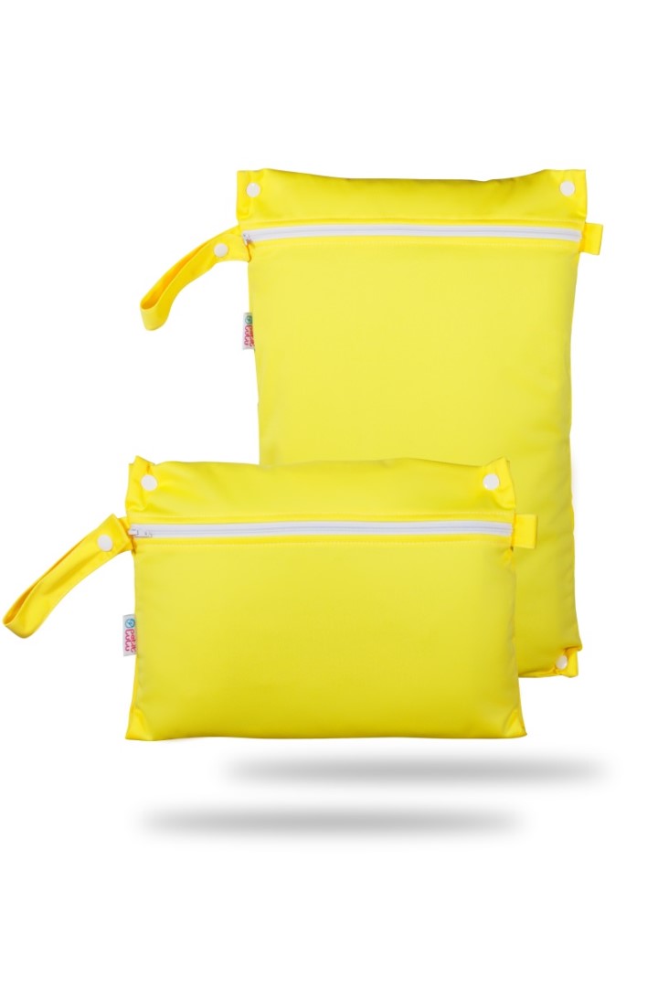 Yellow - Double-Size Nappy Bag