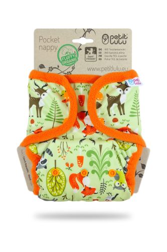 Forest Animals - All In One Pocketwindel - Druckies