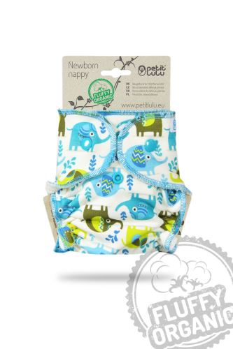 Little Elephants - Neugeborenen Höschenwindel Fluffy Organic