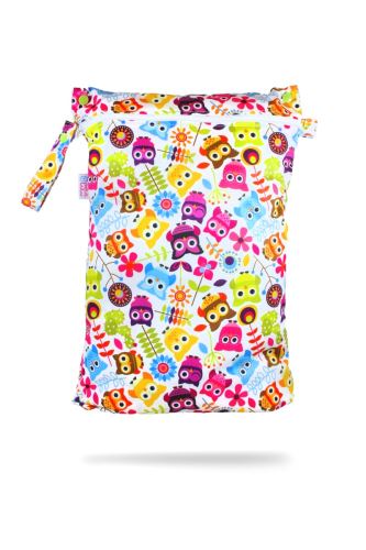 Happy Owls - Double-Size Nappy Bag
